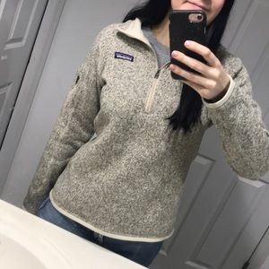Patagonia quarter zip, size M